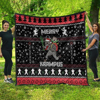 Merry Krampus Quilt Christmas Gifts - Wonder Print Shop