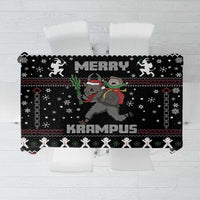Merry Krampus Tablecloth Christmas Gifts - Wonder Print Shop