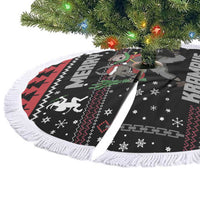 Merry Krampus Tree Skirt Christmas Gifts - Wonder Print Shop