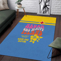 Aruba Area Rug One Happy Island 2025 - Wonder Print Shop