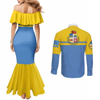 Aruba Couples Matching Mermaid Dress and Long Sleeve Button Shirt One Happy Island 2025