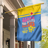 Aruba Garden Flag One Happy Island 2025 - Wonder Print Shop