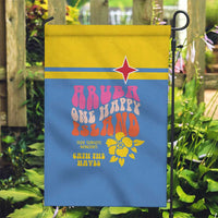 Aruba Garden Flag One Happy Island 2025 - Wonder Print Shop