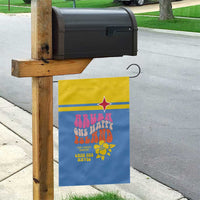 Aruba Garden Flag One Happy Island 2025 - Wonder Print Shop