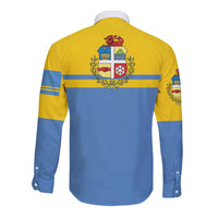 Aruba Long Sleeve Button Shirt One Happy Island 2025 - Wonder Print Shop