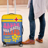Aruba Luggage Cover One Happy Island 2025 - Wonder Print Shop