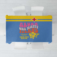 Aruba Tablecloth One Happy Island 2025 - Wonder Print Shop