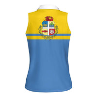 Aruba Women Sleeveless Polo Shirt One Happy Island 2025 - Wonder Print Shop