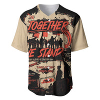 Together We Stand Baseball Jersey African American - Wonder Print Shop