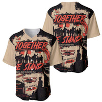 Together We Stand Baseball Jersey African American - Wonder Print Shop