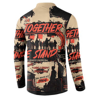 Together We Stand Button Sweatshirt African American - Wonder Print Shop