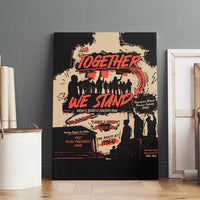 Together We Stand Canvas Wall Art African American - Wonder Print Shop