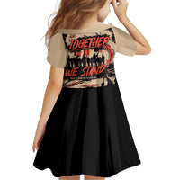 Together We Stand Family Matching Tank Maxi Dress and Hawaiian Shirt African American - Wonder Print Shop