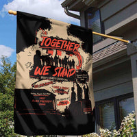 Together We Stand Garden Flag African American - Wonder Print Shop