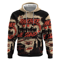 Together We Stand Hoodie African American - Wonder Print Shop
