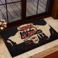 Together We Stand Rubber Doormat African American - Wonder Print Shop