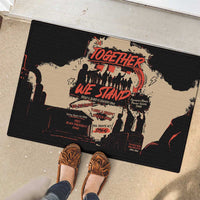 Together We Stand Rubber Doormat African American - Wonder Print Shop
