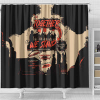 Together We Stand Shower Curtain African American