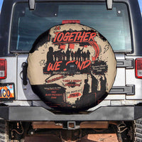 Together We Stand Spare Tire Cover African American - Wonder Print Shop