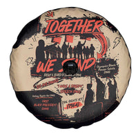 Together We Stand Spare Tire Cover African American - Wonder Print Shop