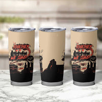 Together We Stand Tumbler Cup African American - Wonder Print Shop