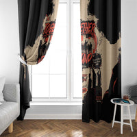 Together We Stand Window Curtain African American - Wonder Print Shop