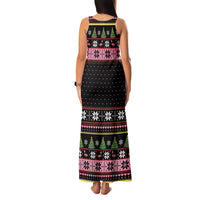 Flamingo Make Me Happy Christmas Tree Family Matching Tank Maxi Dress and Hawaiian Shirt Human Make My Head Hurt - Wonder Print Shop