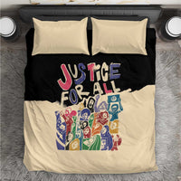 African Stand Firm Justice Now Bedding Set