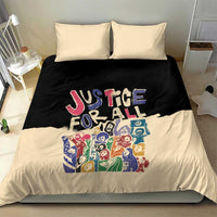 African Stand Firm Justice Now Bedding Set
