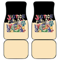 African Stand Firm Justice Now Car Mats