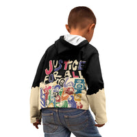 African Stand Firm Justice Now Kid Hoodie