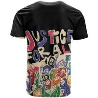 African Stand Firm Justice Now T Shirt