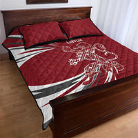 Latvia Quilt Bed Set Latvian Lion Traditional Pattern