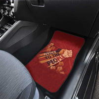 Justice To The People Car Mats African Raised Fist