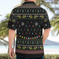Turtle Through The Snow Christmas Hawaiian Shirt - Wonder Print Shop