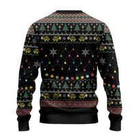 Turtle Through The Snow Christmas Ugly Christmas Sweater - Wonder Print Shop