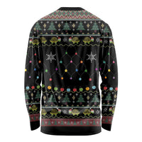 Turtle Through The Snow Christmas Long Sleeve Shirt - Wonder Print Shop
