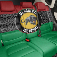 Pan African Panther Back Car Seat Cover All Power To The People