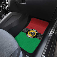 Pan African Panther Car Mats All Power To The People