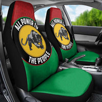 Pan African Panther Car Seat Cover All Power To The People