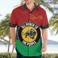 Personalized Pan African Panther Hawaiian Shirt All Power To The People