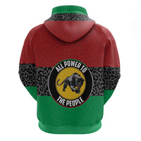 Personalized Pan African Panther Hoodie All Power To The People