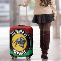Pan African Panther Luggage Cover All Power To The People