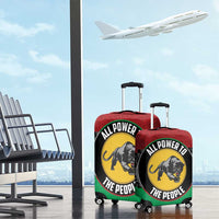 Pan African Panther Luggage Cover All Power To The People