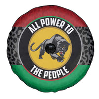 Pan African Panther Spare Tire Cover All Power To The People