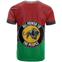 Personalized Pan African Panther T Shirt All Power To The People