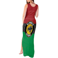 Personalized Pan African Panther Tank Maxi Dress All Power To The People