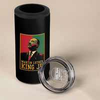 Martin Luther King Jr 4 in 1 Can Cooler Tumbler Retro Style