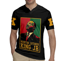 Martin Luther King Jr Rugby Jersey Retro Style