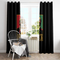 Martin Luther King Jr Window Curtain Retro Style